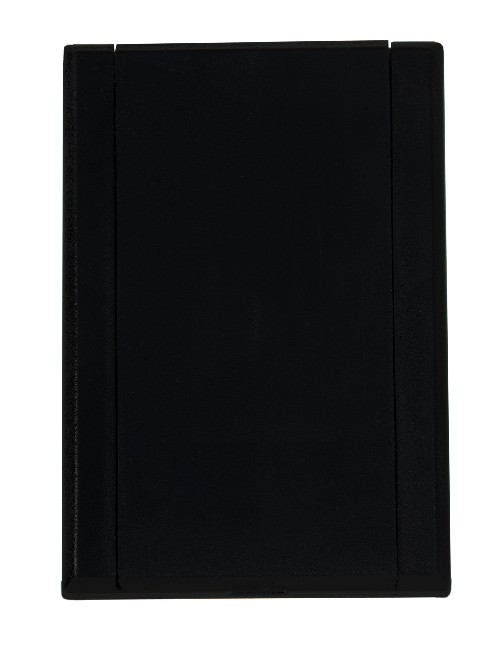 Saugdose aus Kunststoff, LUX, 13x8cm, schwarz